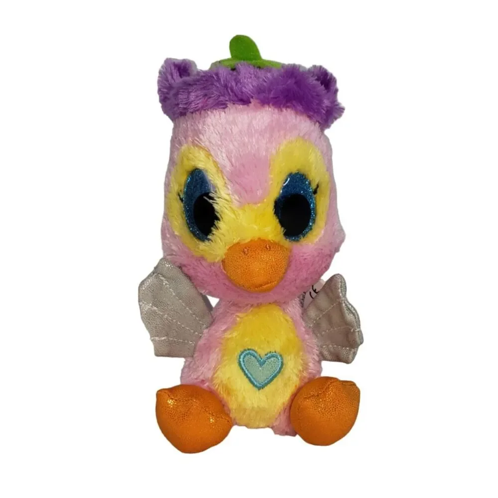 HATCHIMALS Pink and Yellow Easter Chick Duck Plush Stuffed Animal
